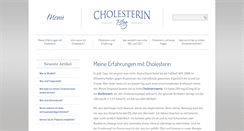 Desktop Screenshot of cholesterin1.com